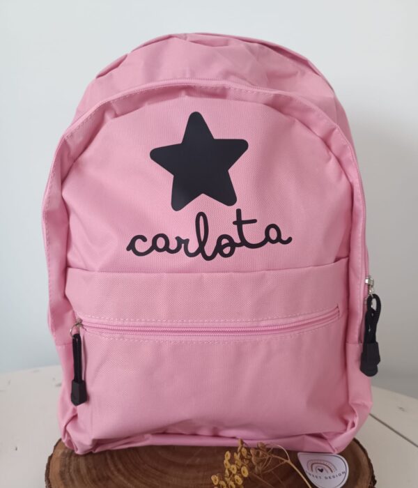 Mochila - Estrela com nome
