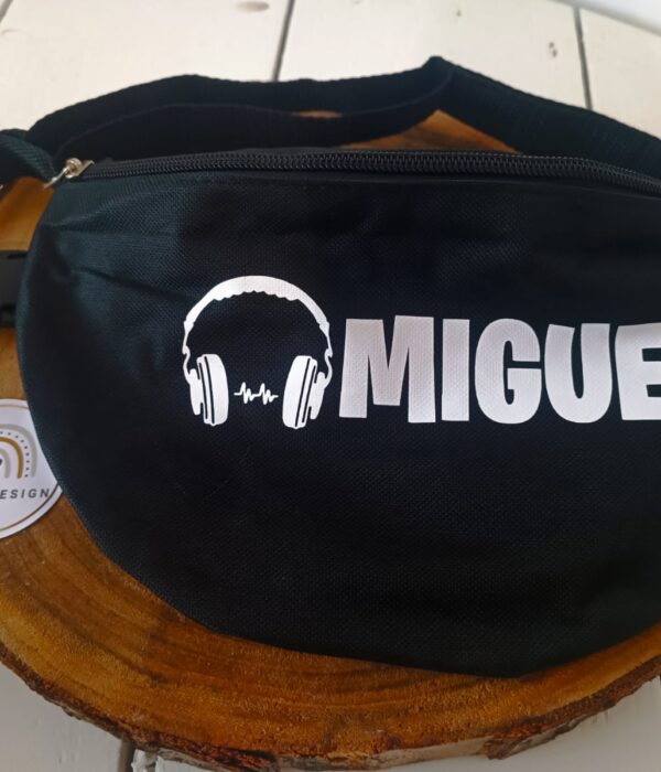 Bolsa de cintura - Fones de música com nome