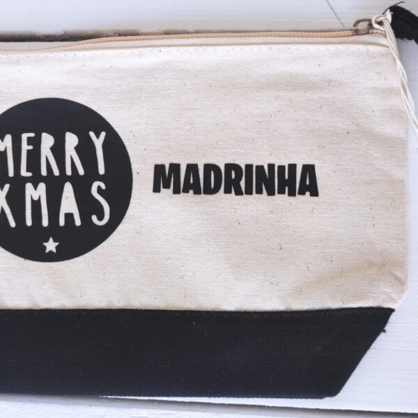 Bolsa Multiusos - Merry Xmas com nome