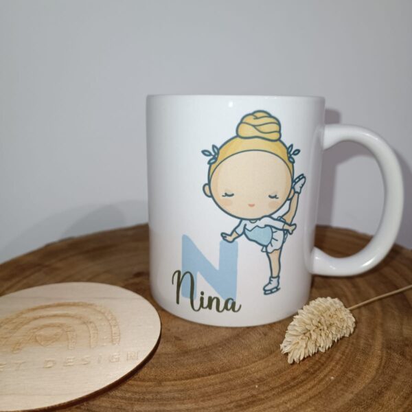 Caneca - Patinagem artistica (com nome)