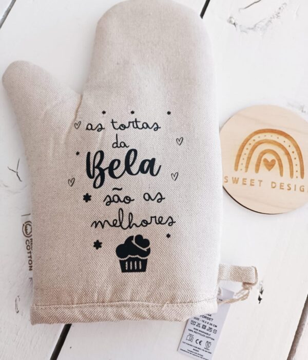 Luva cozinha - As Tortas da ... são as melhores