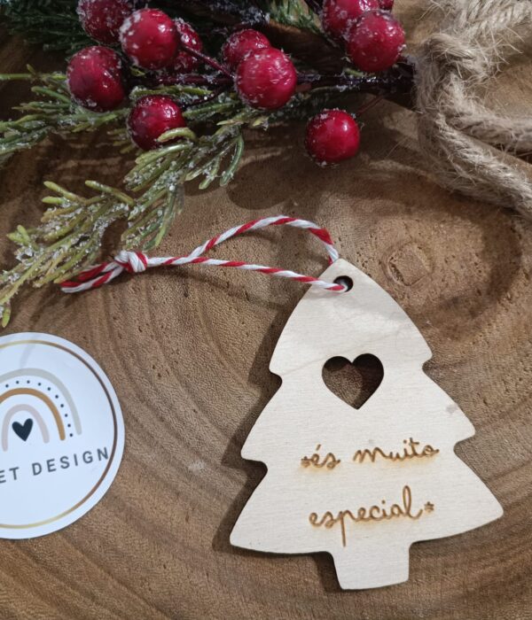 Pendente - Árvore de Natal - És muito especial