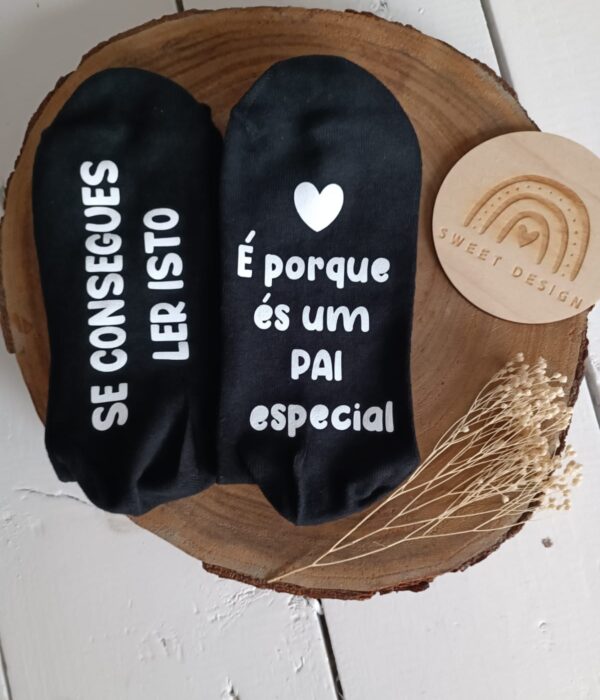 Meias - Se consegues ler isto é porque és um Pai Especial