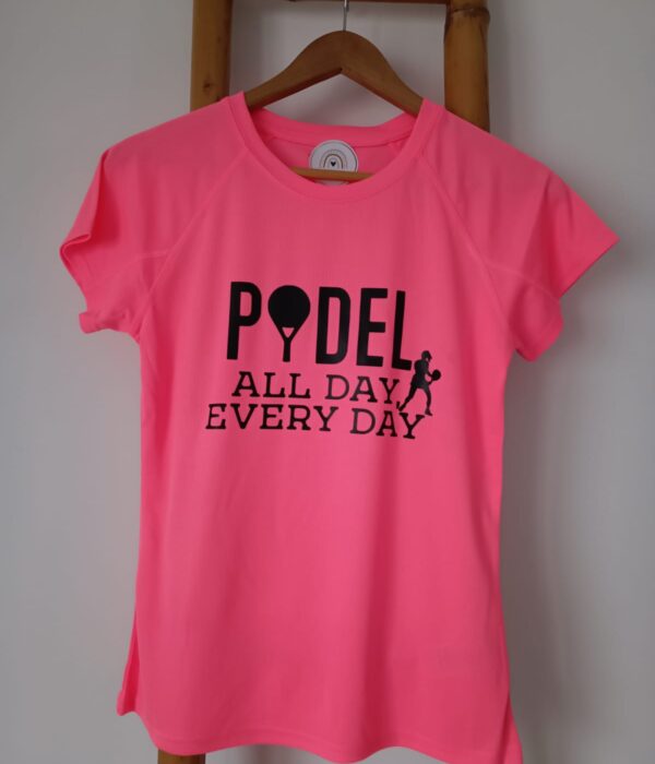 T-Shirt - Padel all day, Every day (com nome)
