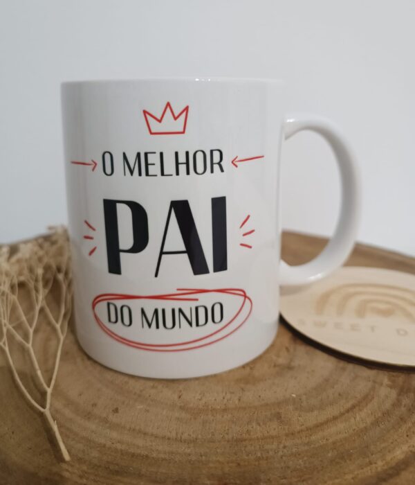 Caneca Personalizada - O melhor pai do mundo (com fotografia)