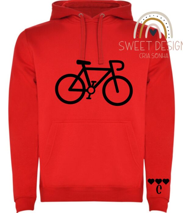 Sweat -  Bicicleta (com nome na manga)