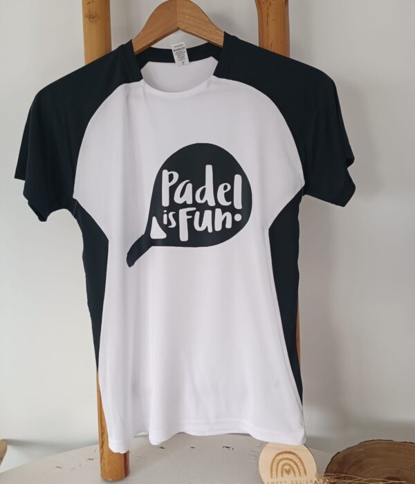 T-Shirt - Padel is Fun (com nome)