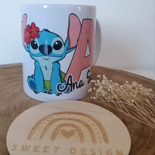 Caneca - Stitch (com nome)
