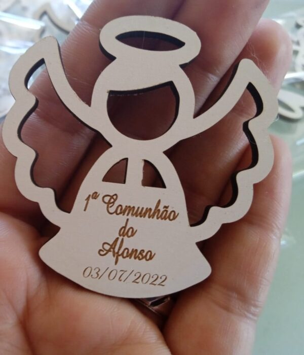 Lembrança Batismo - Íman - Anjo