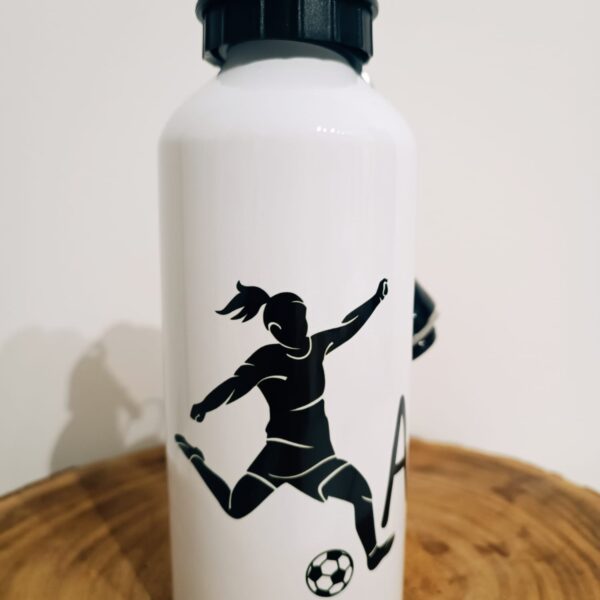 Garrafa - Jogadora de futebol