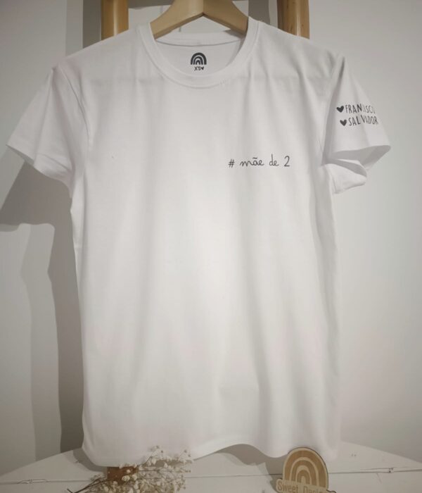 T-Shirt - Mãe de .....