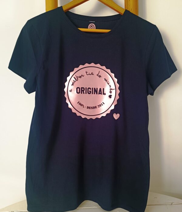 T-Shirt - Original - A melhor Tia do Mundo