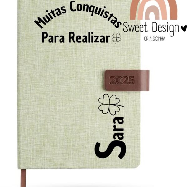 Agenda - Muitas conquistas para realizar (com nome)