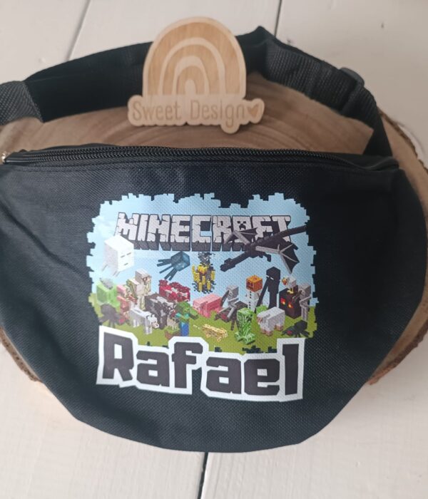 Bolsa de cintura - Minecraft (com nome)