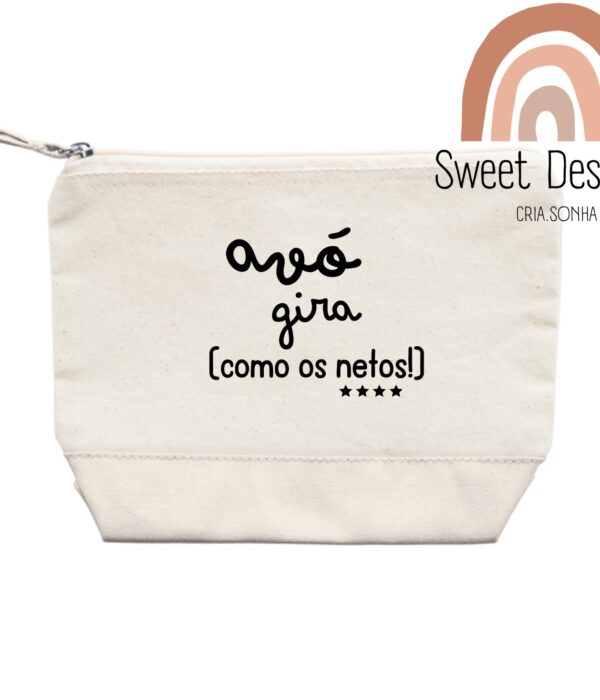Bolsa Multiusos - Mãe/Avó gira como os filhos/netos