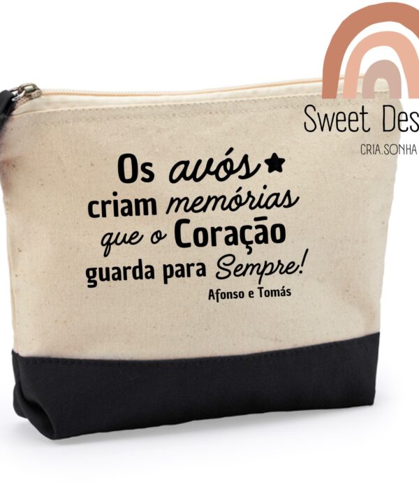 Bolsa Multiusos - Os Avós criam memórias que o coração guarda para sempre