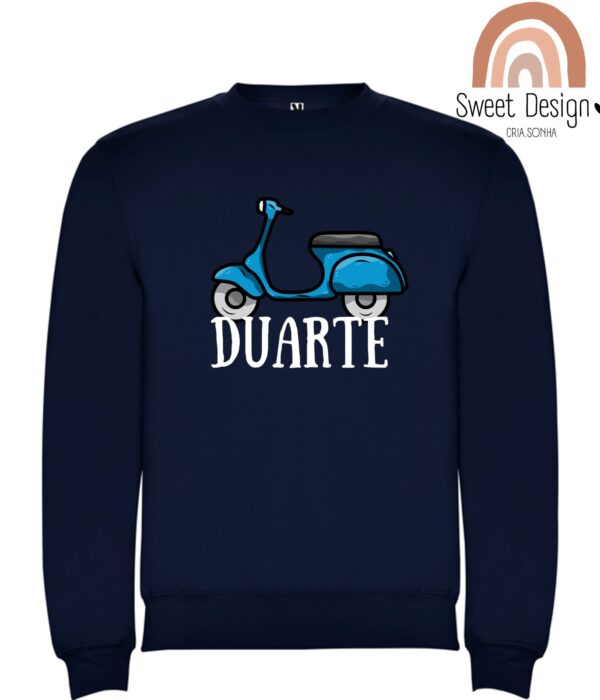Sweat - Moto Vespa (com nome)