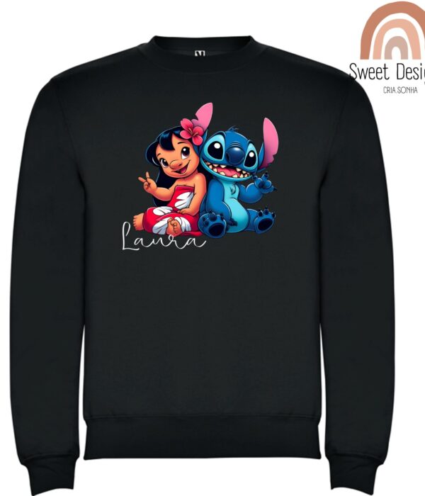 Sweat - Stitch (com nome)