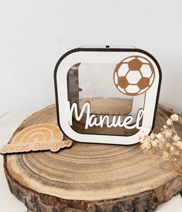 Mealheiro - Nome com bola de futebol