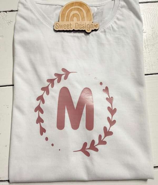 T-shirt - Letra inicial do nome 21