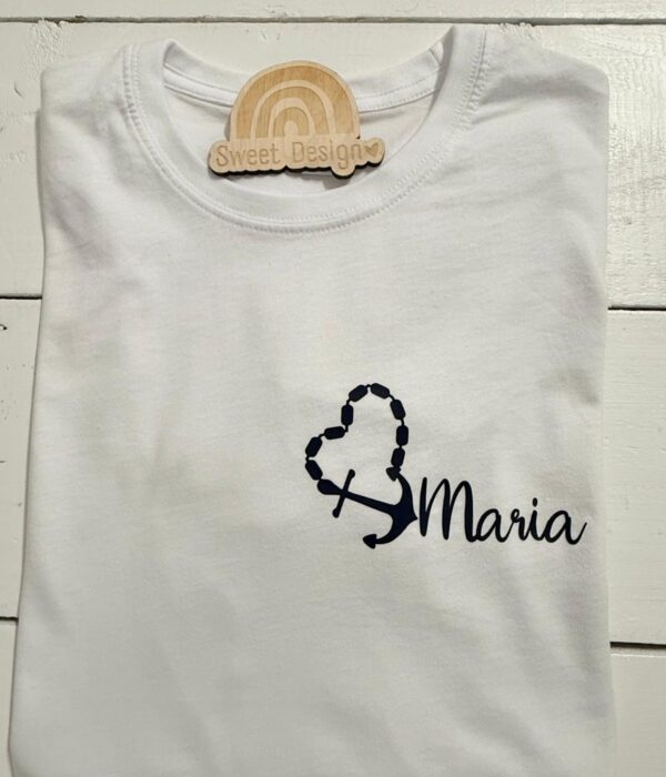 T-shirt - Âncora com nome