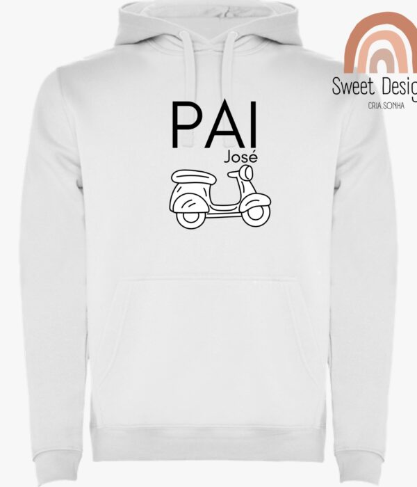 Sweat - PAI (com nome e scooter)