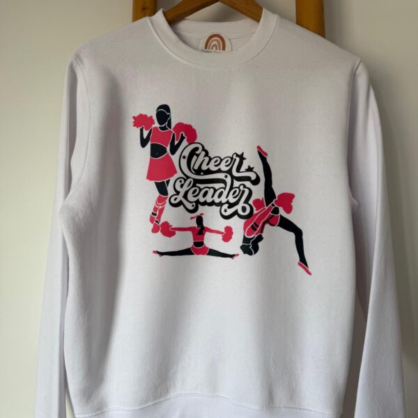 Sweat - Cheer Leader (com nome nas costas)