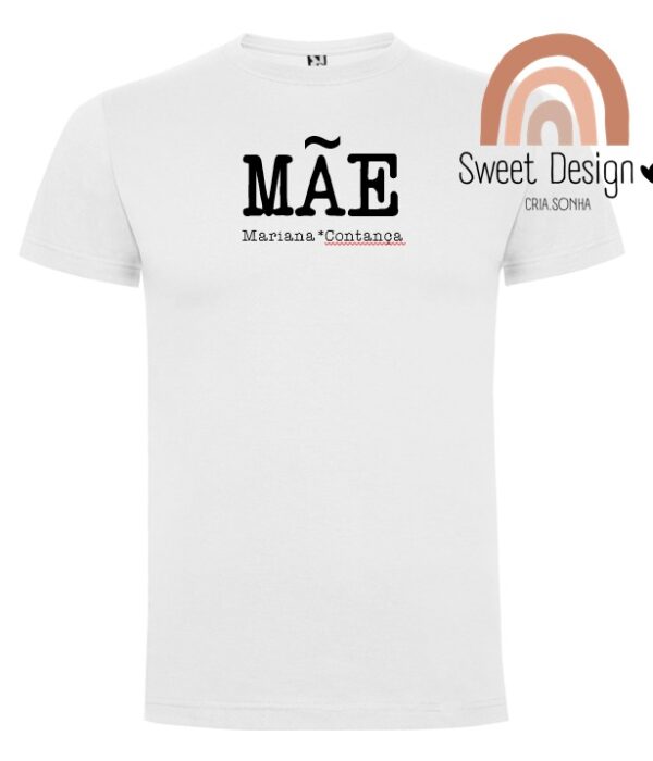 T-Shirt - Mãe (com nome dos filhos)