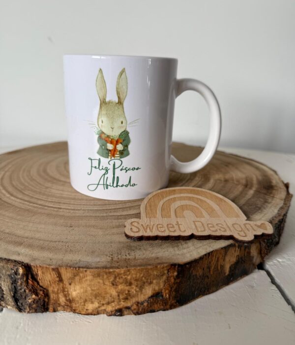 Caneca Personalizada - Feliz Páscoa Afilhado 2