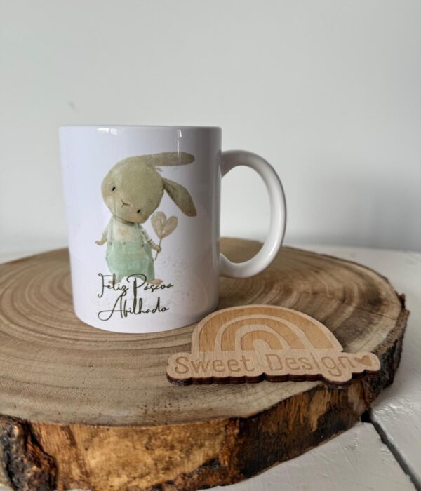 Caneca Personalizada - Feliz Páscoa Afilhado