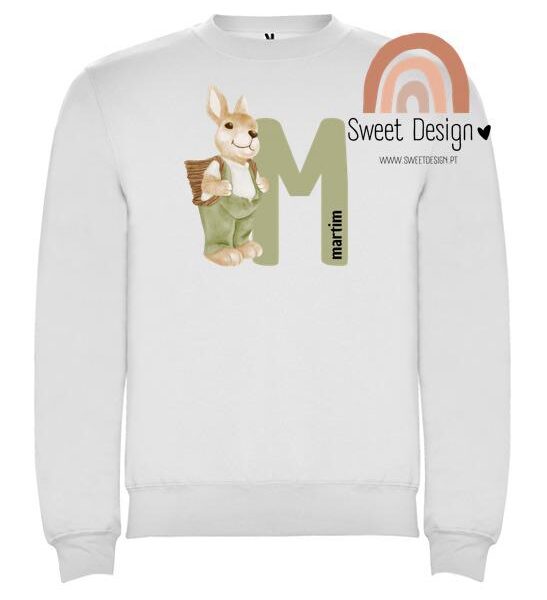 Sweat - Coelho (com nome)