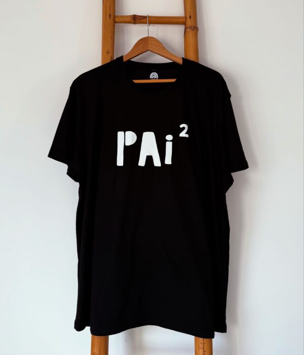 T-Shirt - Pai ao quadrado (com o número de filhos)