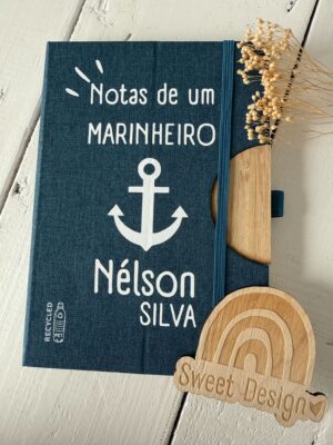 Bloco de Notas - Notas de um Marinheiro (com nome)