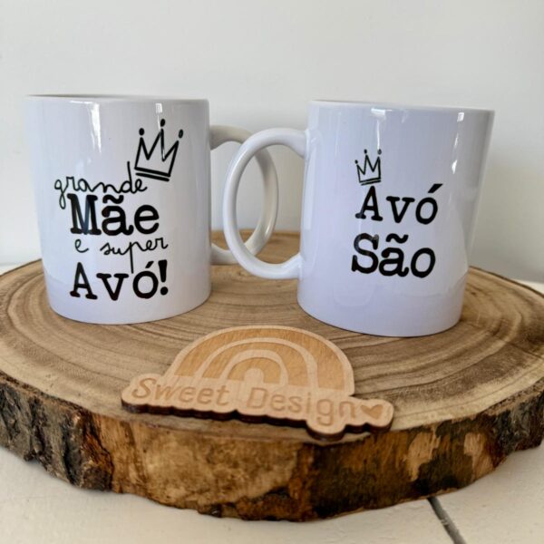 Caneca - Grande Mãe e Super Avó