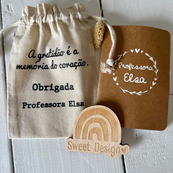 Ofertas Professores - A Gratidão é a Memória do Coração (com bloco de notas)
