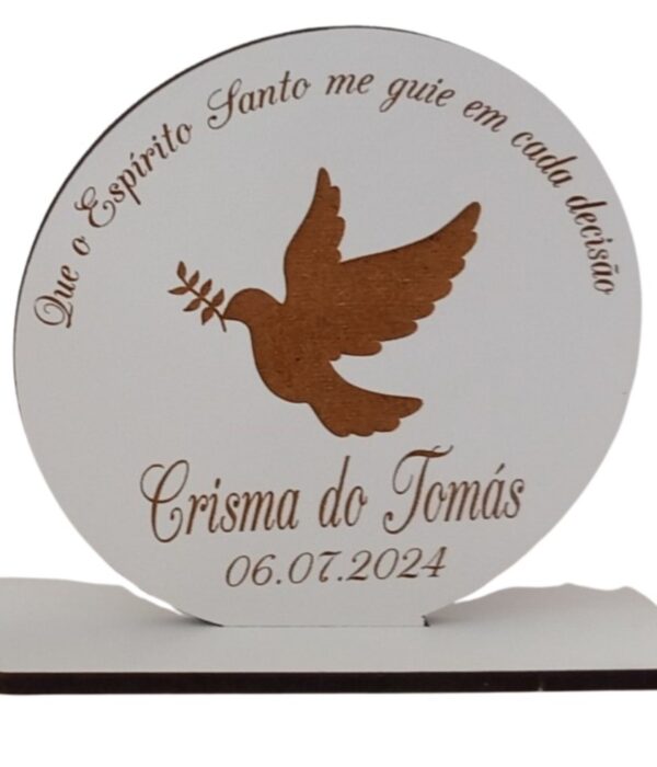 Suporte Crisma - Que o Espirito Santo me guie em cada decisão