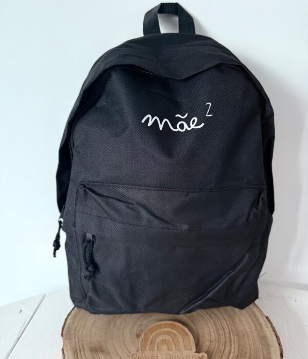 Mochila - Mãe ao quadrado (com o número de filhos)