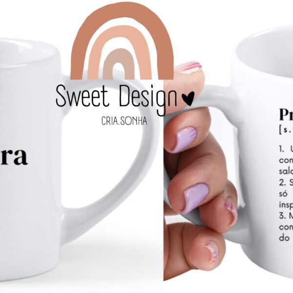 Caneca - Uma guia no labirinto do conhecimento, uma heroína em sala de aula (Educadora/Professora)