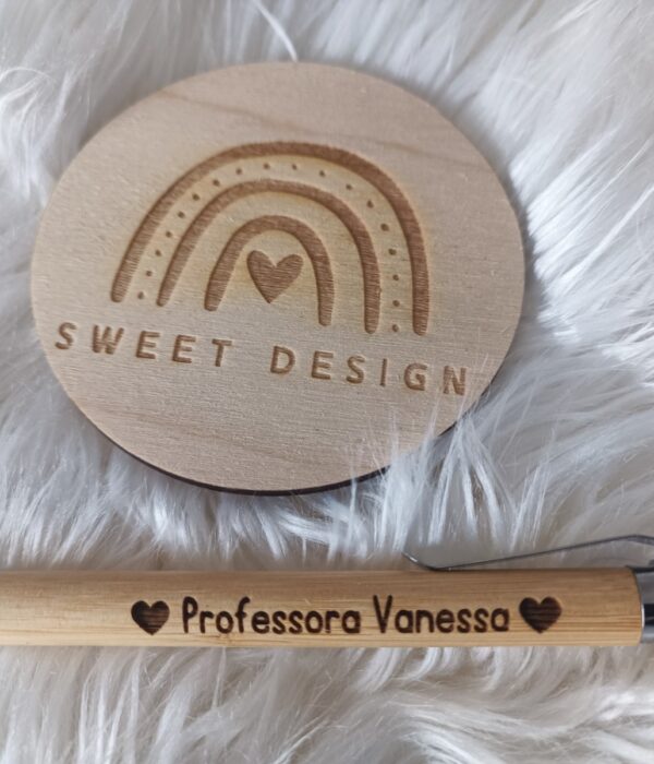 Caneta em Bambu - Profissão com nome