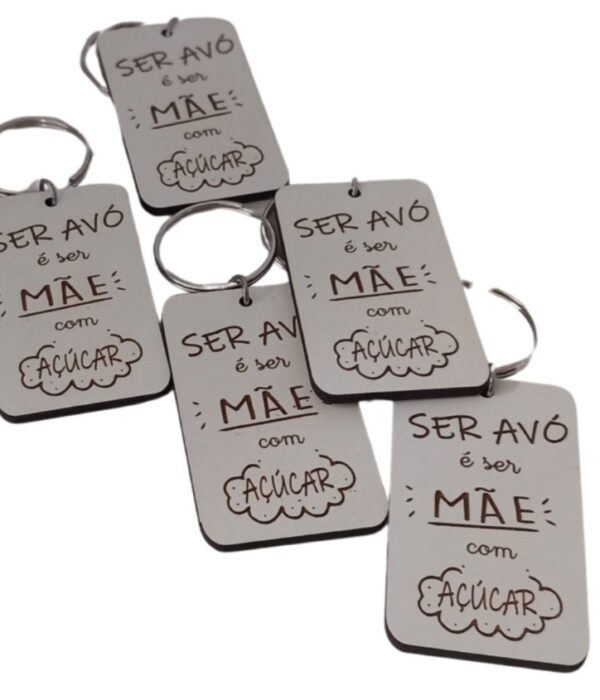 Porta Chaves - Ser Avó, é Ser Mãe com açucar