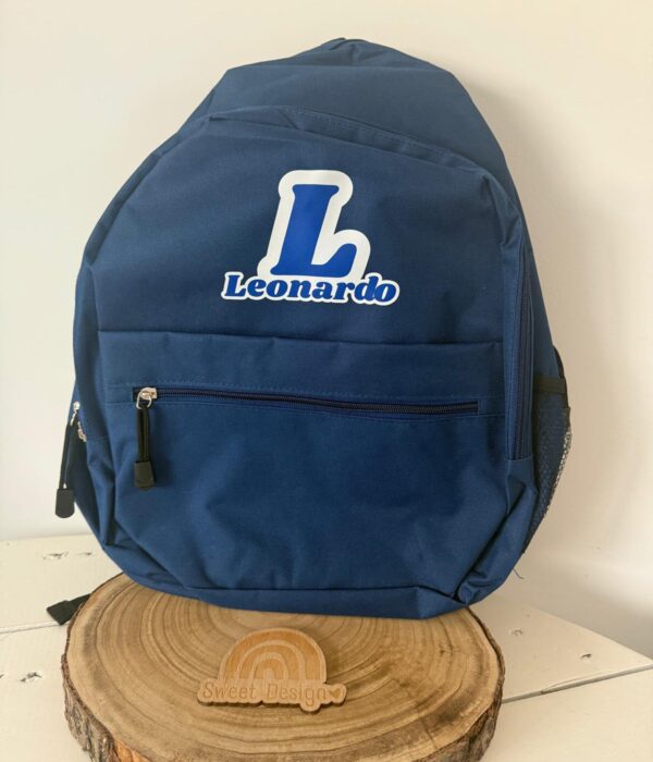 Mochila - Nome e letra inicial