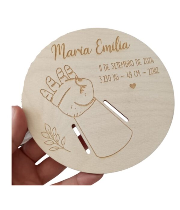 Rodela para pulseira nascimento