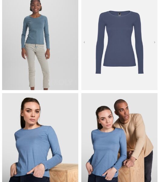 Longsleeve/Camisola de manga comprida - Modelo Feminino