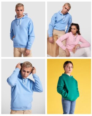 Sweat com capuz Unisexo