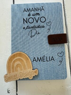 Agenda - Amanhã é um novo e fantástico dia (com nome)
