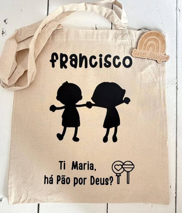 Saco Tote Bag - Ti Maria há Pão por Deus