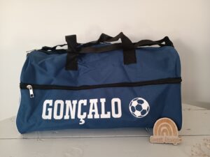 Mala Viagem/Saco de Desporto com nome e bola de futebol