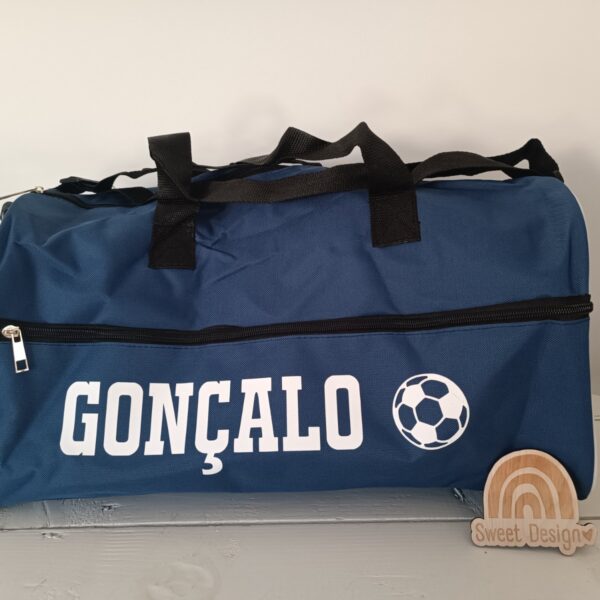 Saco de Desporto com nome e bola de futebol