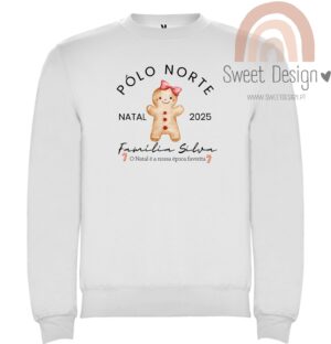 Pack Família - Pólo Norte - O Natal é a nossa época favorita (com nome de familia) - Natal - menina