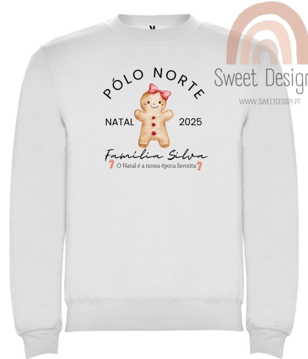 Pack Família - Pólo Norte - O Natal é a nossa época favorita (com nome de familia) - Natal - menina
